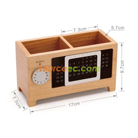 Customization Pen Holder With Calendar Corporate Gifts