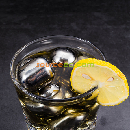 Customization Oval Stainless Ice Cube Corporate Gifts