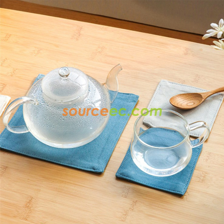 Customization Canvas Coaster/Insulation Pad Corporate Gifts