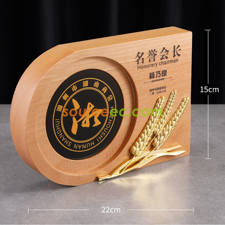 Customization Wood Trophy Corporate Gifts