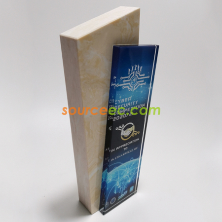 Customization Marble Crystal Trophy Corporate Gifts