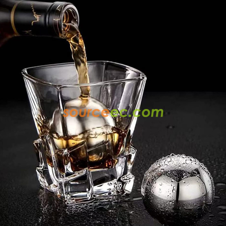 Customization Ball-shape Whisky Stones Ice Cubes Corporate Gifts