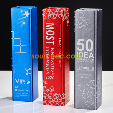 Customization All Metal Rubik's Cube Trophy Corporate Gifts