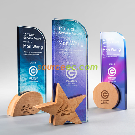 Customization Crystal Trophy Corporate Gifts
