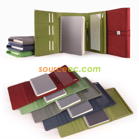 Customization Three-Fold Creative Rubber Band Business Notebook Corporate Gifts