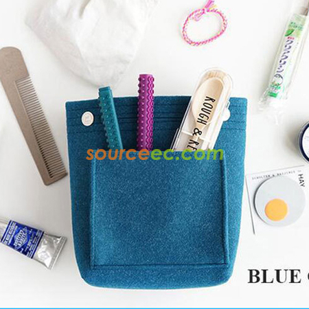 Customization Felt Multifunctional Cosmetic Bag Corporate Gifts