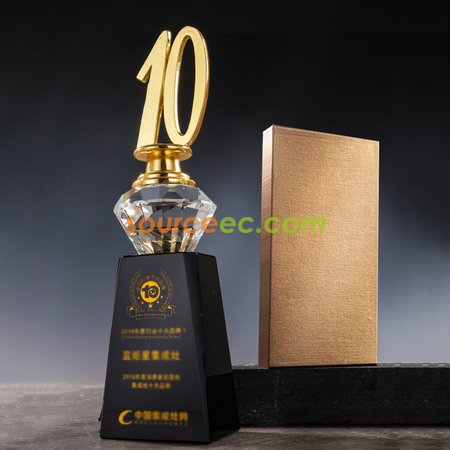 Customization Anniversary Crystal Trophy Corporate Gifts