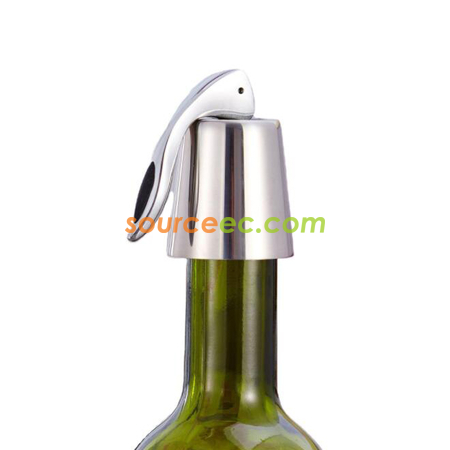 Customization Stainless Steel Red Wine Stopper Corporate Gifts