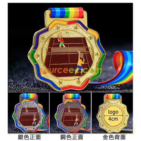 Customization Tennis Medal Corporate Gifts