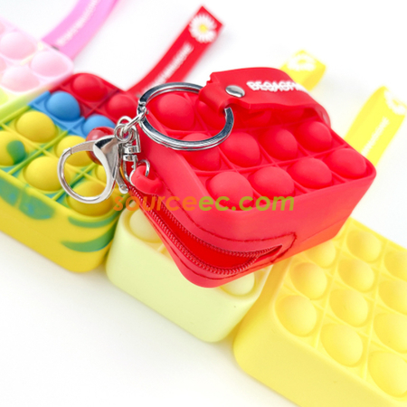 Customization Pop It Keychain Corporate Gifts