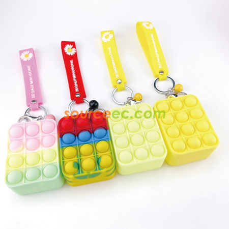 Customization Pop It Keychain Corporate Gifts