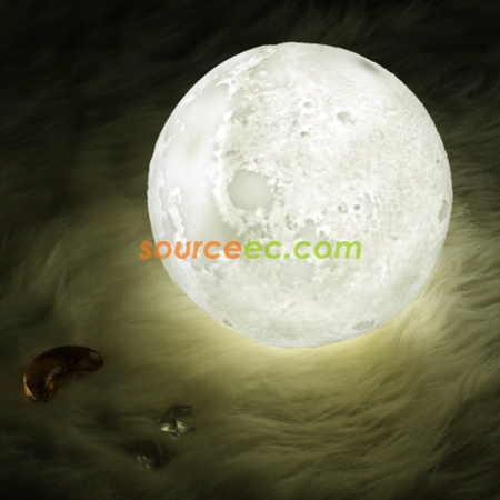 Customization 3D Moon Lamp With Humidifier Corporate Gifts