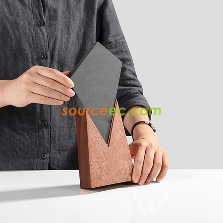 Customization Wood Inkstone Trophy Corporate Gifts