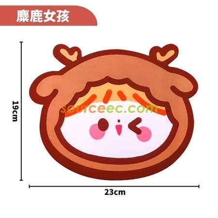 Customization Cartoon Christmas Mouse Pad Corporate Gifts