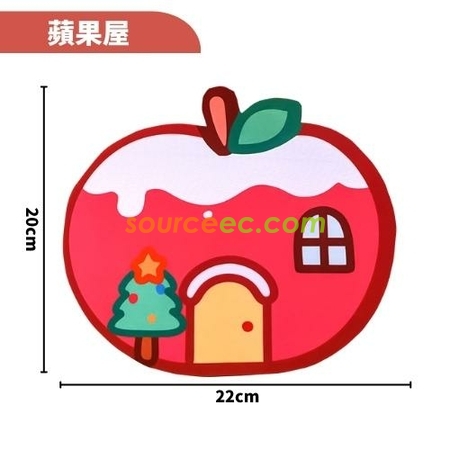 Customization Cartoon Christmas Mouse Pad Corporate Gifts