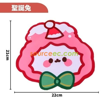 Customization Cartoon Christmas Mouse Pad Corporate Gifts