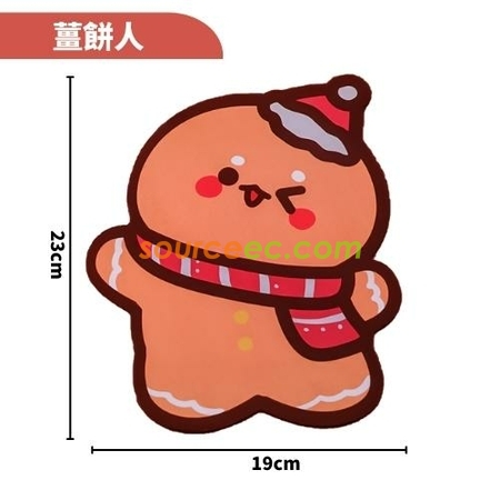 Customization Cartoon Christmas Mouse Pad Corporate Gifts
