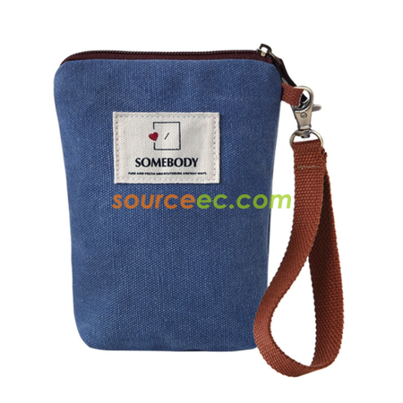 Canvas discount coin bags