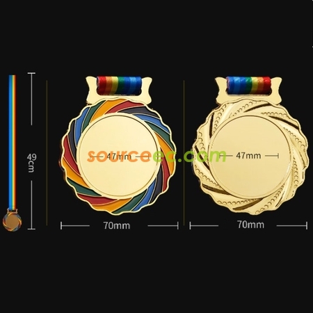 Customization Colorful Medal Corporate Gifts