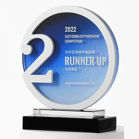 Customization Metal Crystal Trophy Corporate Gifts