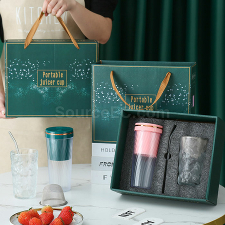 Customization Convenient Juicer Glass Set Corporate Gifts
