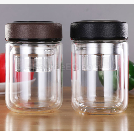 Customization Double-layer Glass Cup Corporate Gifts