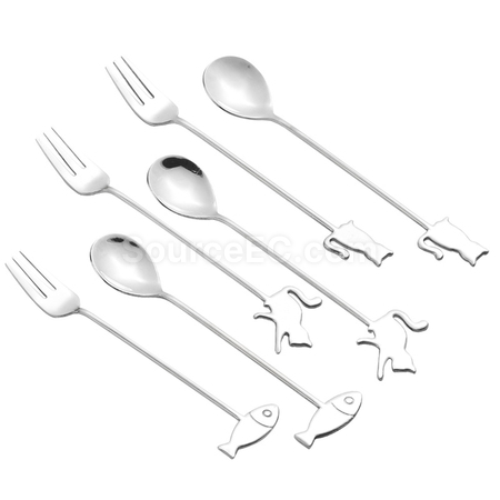 Customization Coffee Spoon Fork Set Corporate Gifts
