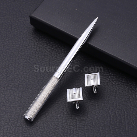 Customization Cufflink Signature Pen Business Suit Corporate Gifts