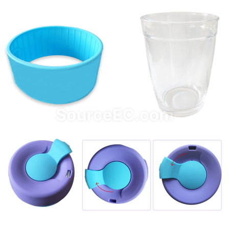 Customization Silicone Glass Coffee Cup Corporate Gifts
