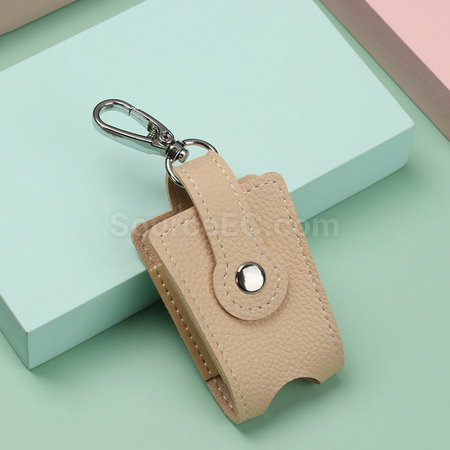 Customization Hand Sanitizer Leather Case Corporate Gifts