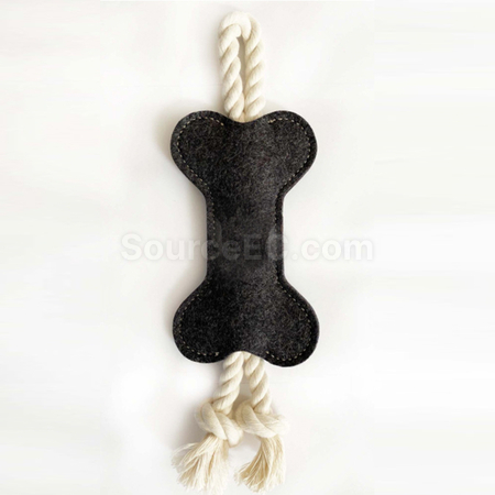 Customization Felt Bone Shape Dog Toy Corporate Gifts