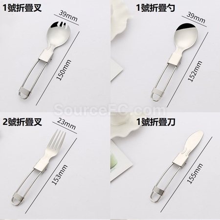 Customization Outdoor Stainless Steel Tableware Corporate Gifts