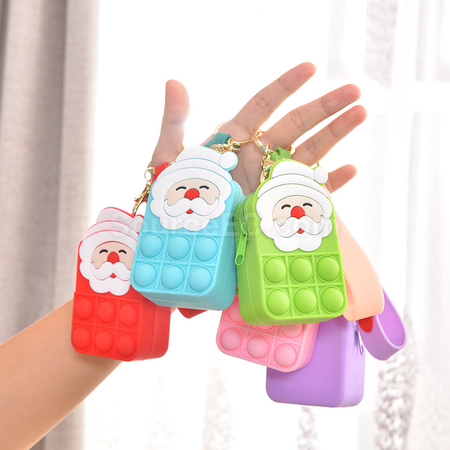 Customization Santa Claus Rat killing Pioneer Zero Wallet Corporate Gifts