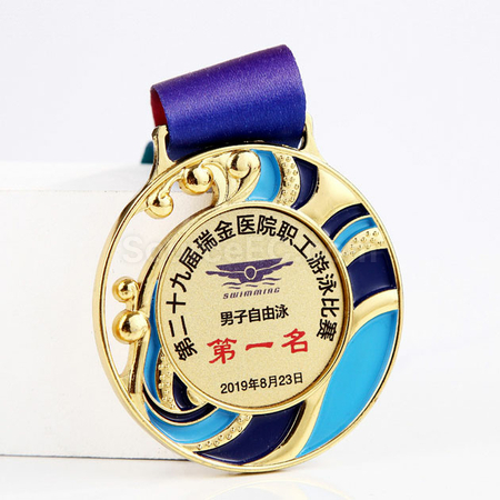 Customization Surfing Wave Medal Corporate Gifts