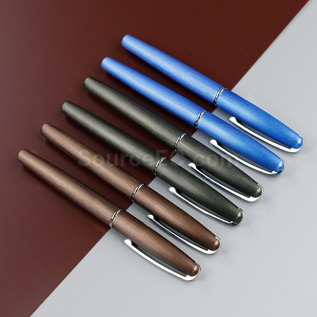 Customization Action Ball Metal Pen with Cap Corporate Gifts