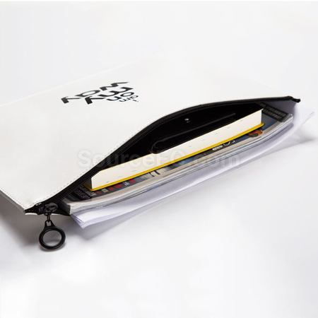 Customization PU A4 Zip Folder Corporate Gifts