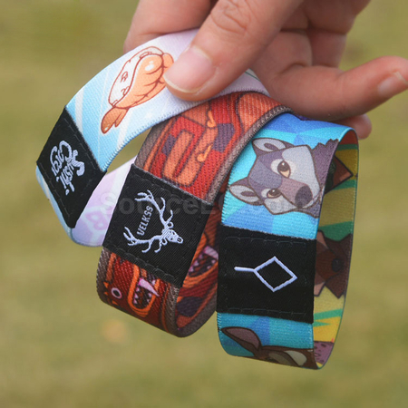 Customization Elastic Wrist Band Corporate Gifts