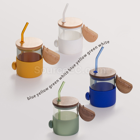 Customization Simple Straw Glass Corporate Gifts