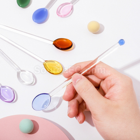 Customization Colored Dessert Spoon Corporate Gifts