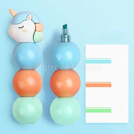 Customization Unicorn Highlighter Corporate Gifts