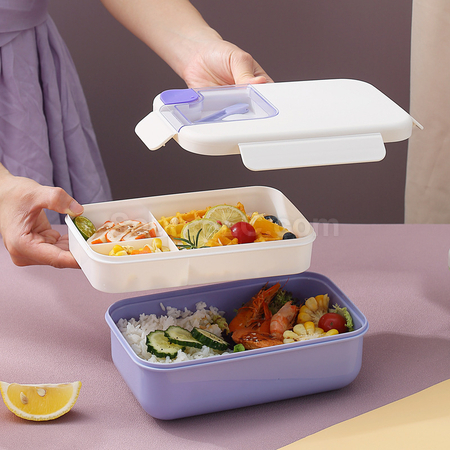 Customization Portable Lunch Box With Tableware Corporate Gifts