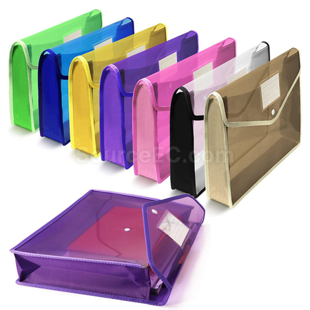 Customization Large Capacity Plastic Expandable File Folder Corporate Gifts