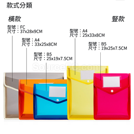 Customization Large Capacity Plastic Expandable File Folder Corporate Gifts