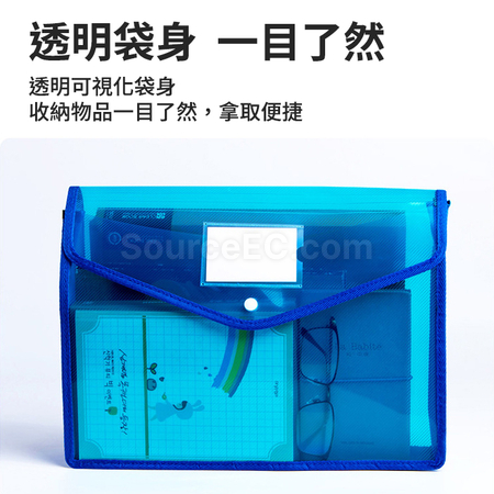 Customization Large Capacity Plastic Expandable File Folder Corporate Gifts
