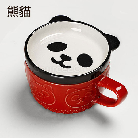 Customization Kawaii Japanese Mug with Lid Corporate Gifts