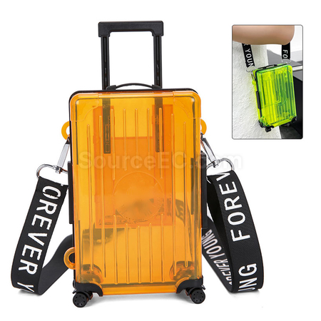 Mini Luggage shape Messenger Bag Corporate Gifts Singapore Source EC