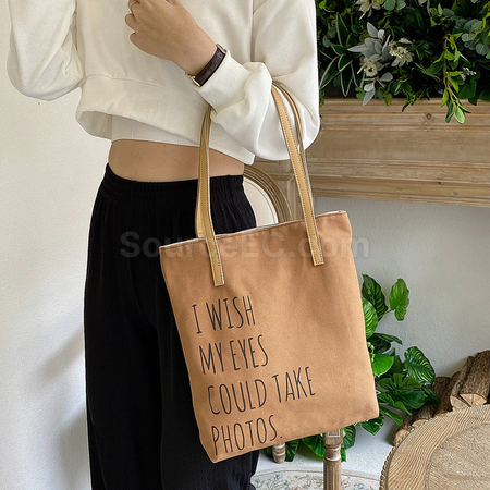 Customization PU Canvas Bag Corporate Gifts