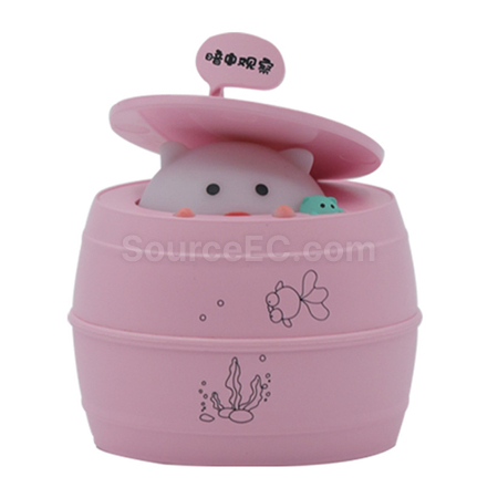 Customization Cute Barrel Night Light Corporate Gifts