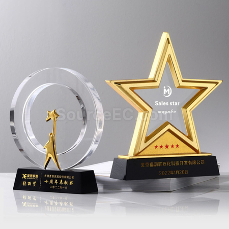 Customization Crystal Trophy Corporate Gifts