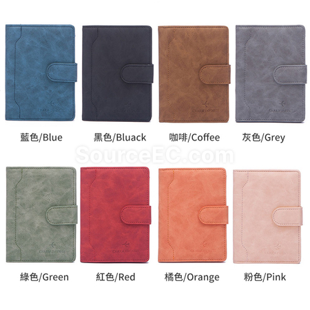 Customization Pu RFID Passport Case Corporate Gifts